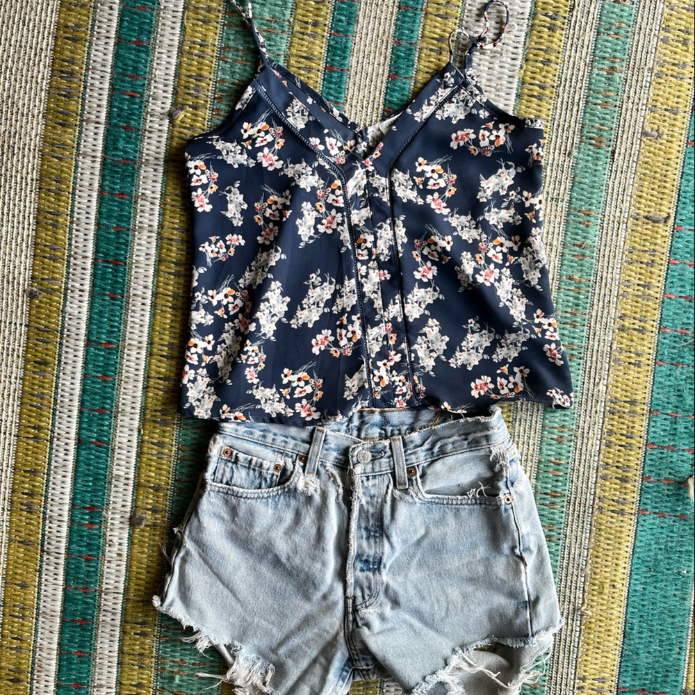 Sienna Sky Sheer Crop Top